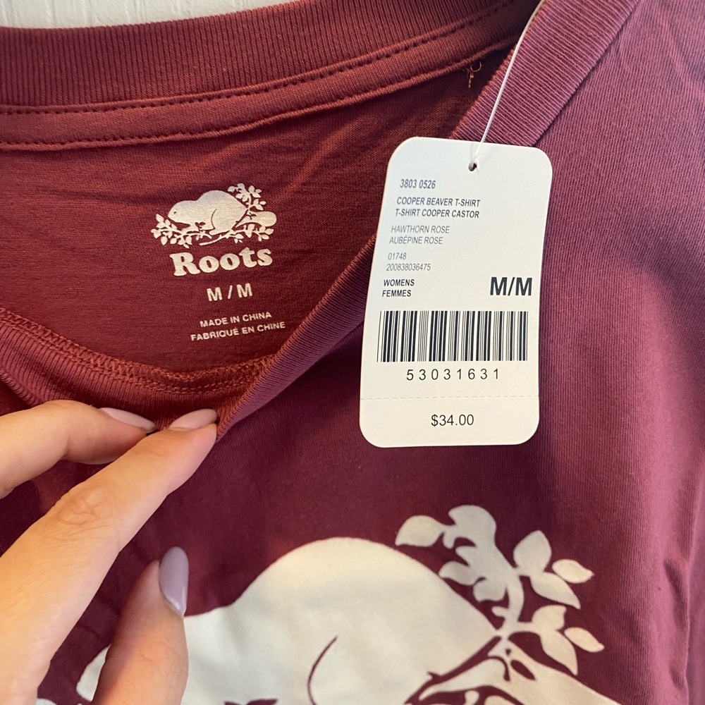 NWT 🏷️ Roots t-shirt - Picture 5 of 5